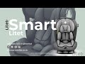 Cadeira para Auto Smart 360 Preta Litet