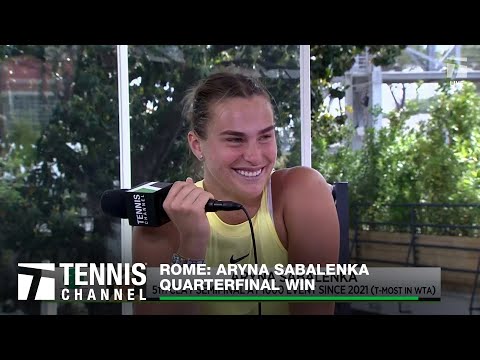 Aryna Sabalenka Developing Her Game for Roland Garros | 2024 Rome Quarterfinals