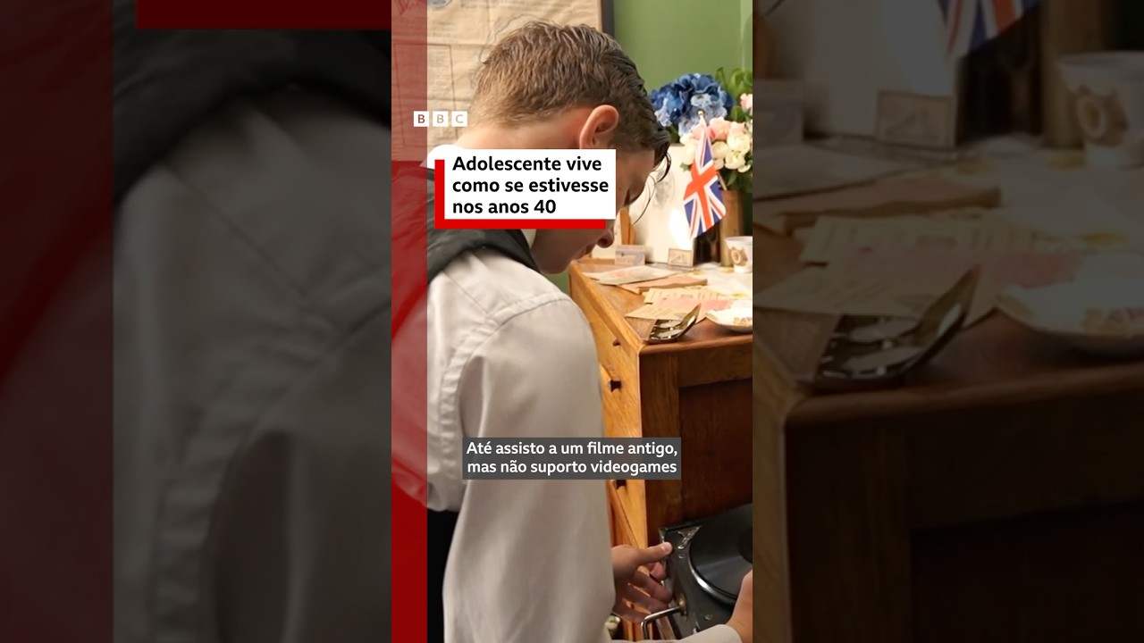Tenho 16 anos e vivo como se estivéssemos nos anos 1940 👞🇬🇧📆