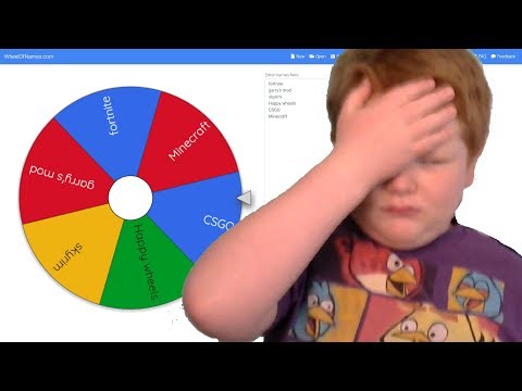 Wheel of Names Decides What I Play