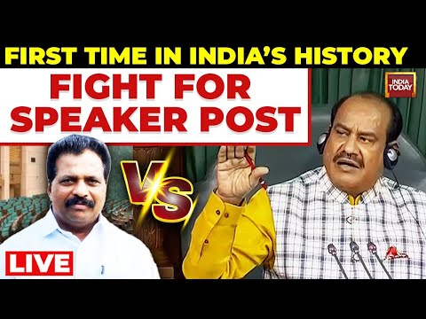 Lok Sabha Post Row LIVE: Om Birla Vs K Suresh For Speaker, Government-Opposition Consensus Collapses