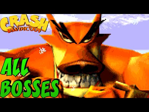 Crash Bandicoot GBA Trilogy - All Bosses (No Damage) - UC-2wnBgTMRwgwkAkHq4V2rg