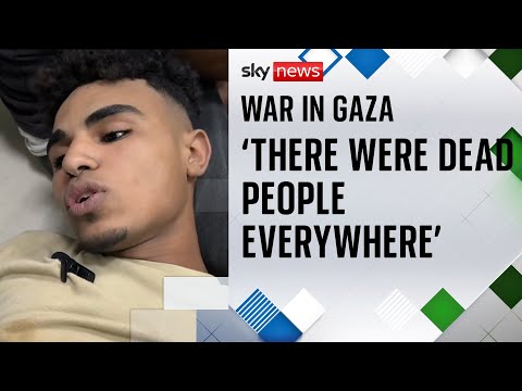 The aftermath of the 'shooting at Palestinians waiting for aid'