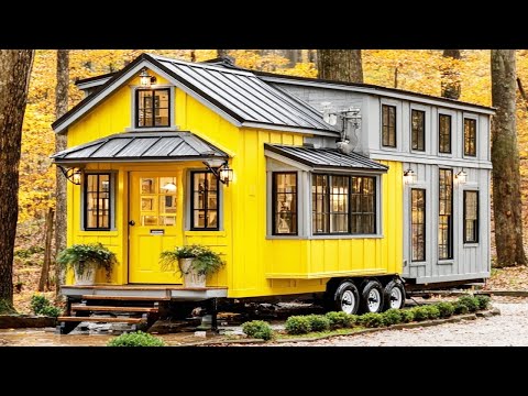 This gorgeous and cozy little house is perfect for anyone who loves life on the go.
