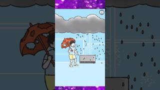 【ドッキリ神回避1】 雨回避2☔️🌧傘はどれだった？🤔💦[ Prank god avoidance 1 ]  #ゲーム #ゲーム実況 #sh