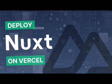 Deploy Nuxt on Vercel