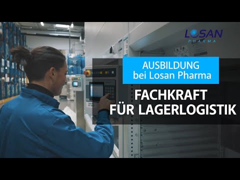 Ausbildung zur Fachkraft #Lagerlogistik bei Losan Pharma GmbH