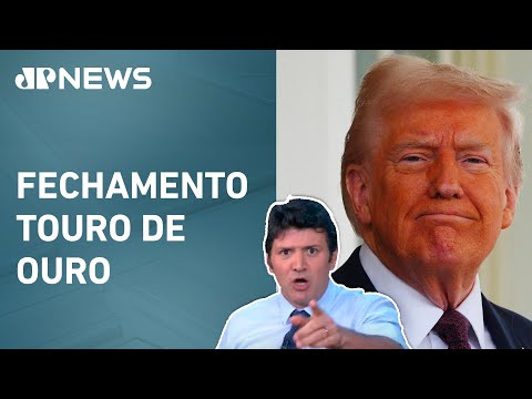 Ibovespa sobe com Trump, mas pacote de Lula e Petrobras pesam | FECHAMENTO TOURO DE OURO