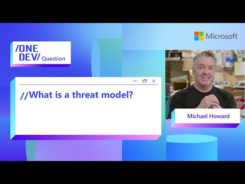 What is a threat model?