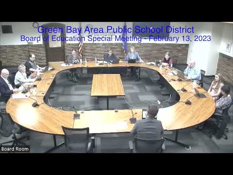 GBAPSD Board of Education Special Meeting and Work Session: February 13, 2023
