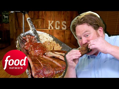 Casey Judges A SHOVEL Full Of Meat As The Best BBQ In Man V Food History | Man V Food: Hall Of Fame