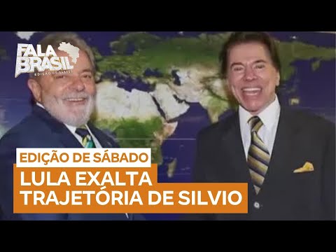 Presidente Lula homenageia Silvio Santos em nota: "Maior personalidade da história da TV brasileira"