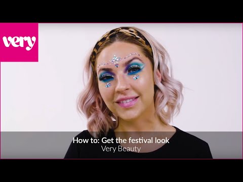 very.co.uk & Very Discount Code video: How to: Get the festival look- Very Beauty