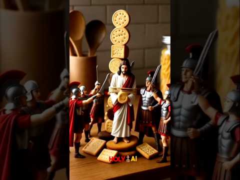 🔥 “The Sweet Suffering of Christ 🍪✝️” #shortsfeed #ai