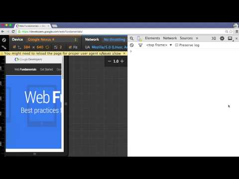 Setting up Chrome's Dev Tools - UCBVCi5JbYmfG3q5MEuoWdOw
