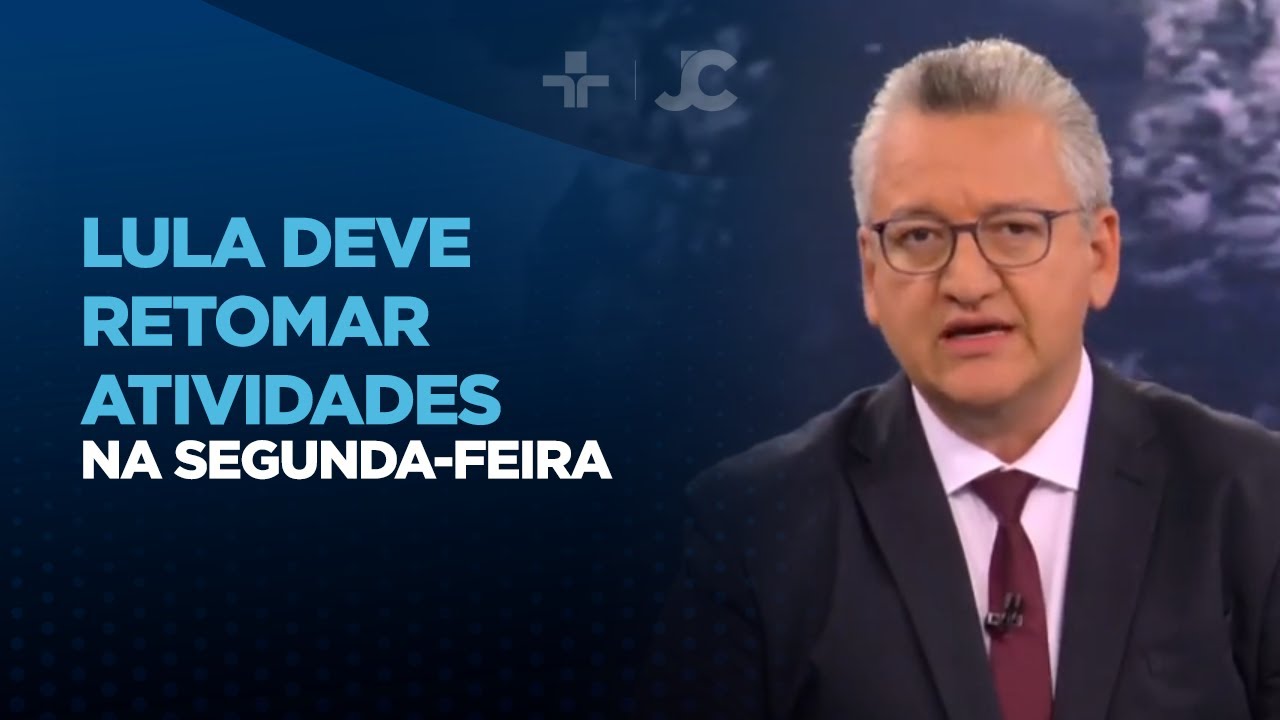 Lula deve retomar atividades na segunda-feira