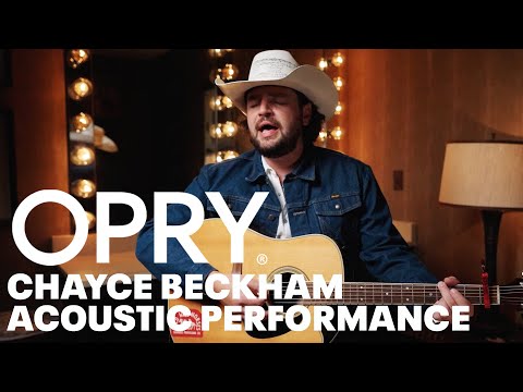 Chayce Beckham Acoustic Performance Of "Ocean Blue" | Opry Backstage