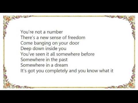 Chris Rea - You're Not a Number Lyrics