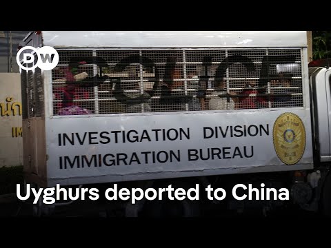 Thailand deports Uyghur asylum seekers back to China | DW News
