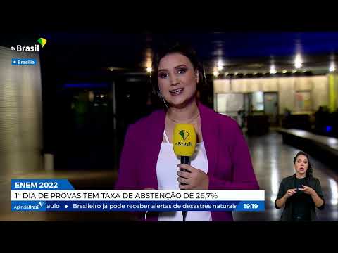 Primeiro dia de provas do Enem 2022 tem taxa de abstenção de 26,7%