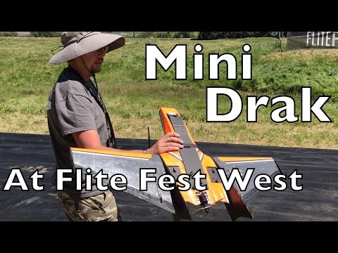 Mini Drak Flight at Flite Fest West - UCTa02ZJeR5PwNZK5Ls3EQGQ