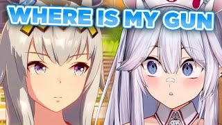 hands off MY HORSE GIRL! 💢