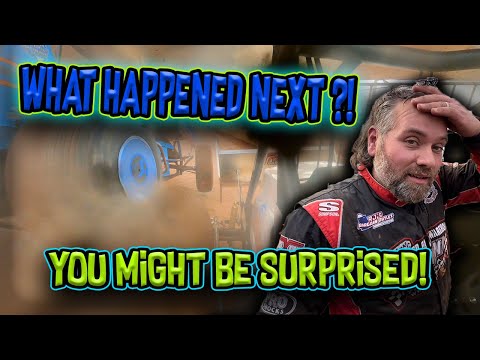 Can Getting Crashed Ever Work To Your Advantage?! – Dirt Track Sprint Car Racing - dirt track racing video image