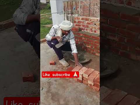 #construction#house #bricwarkkwall#short youtube#video 👍🏻🙏🏻 मजबूत