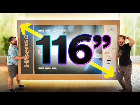 I’m FIRST to Unbox The World’s Biggest TV