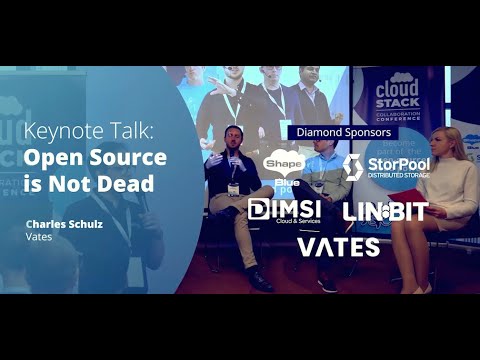 Keynote Talk: Open Source is Not Dead | CloudStack Collaboration Conference 2023
