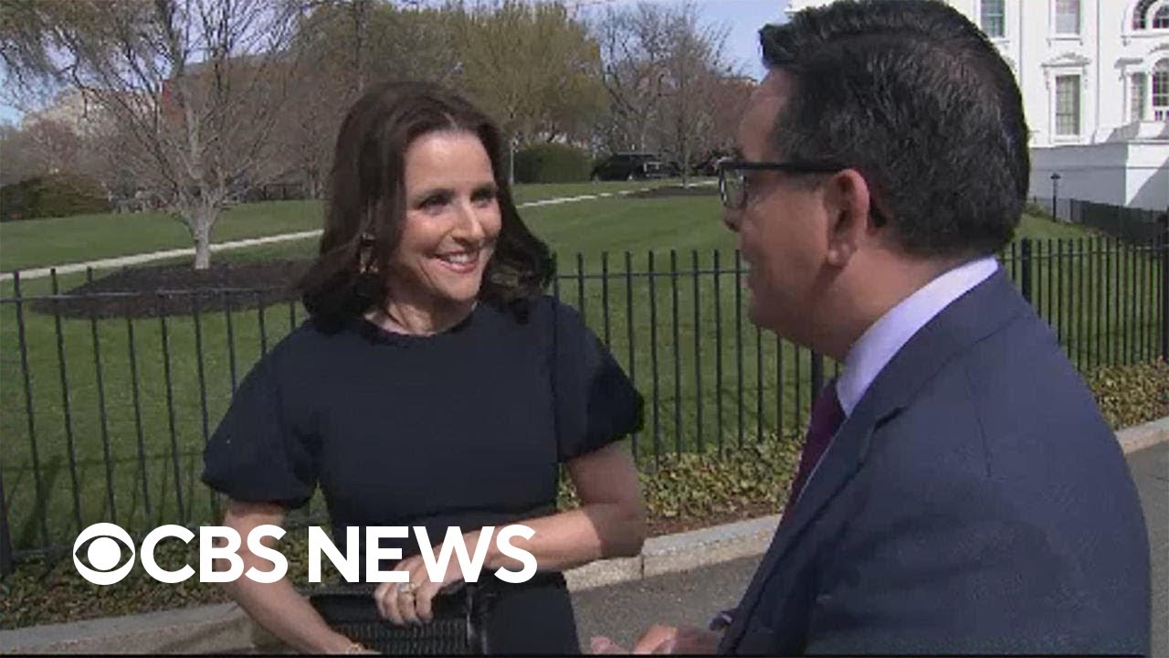 Julia Louis-Dreyfus talks about being a National Medal of Arts recipient
