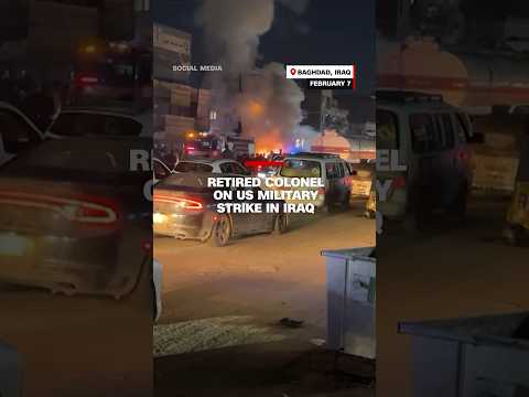 Retired colonel on US military strike in Iraq