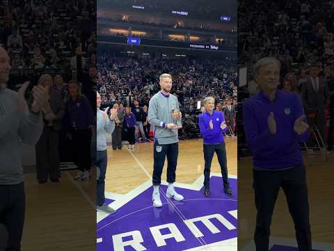 Mr. Double-Double is honored as the NBA's Rebounding Champion! video clip