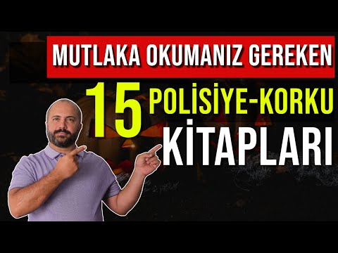 MUTLAKA OKUMANIZ GEREKEN 15 GERİLİM-POLİSİYE-KORKU KİTABI