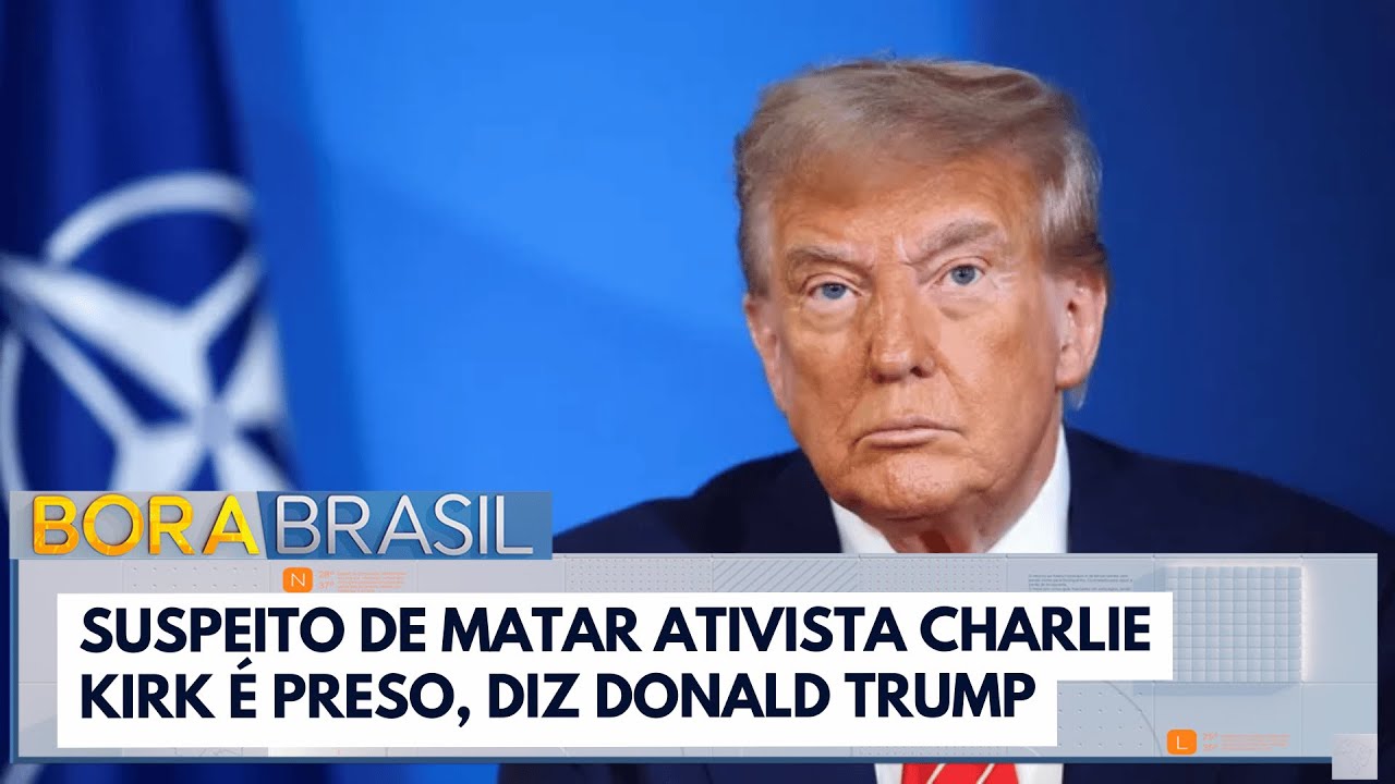 Suspeito de matar ativista Charlie Kirk é preso diz Donald Trump