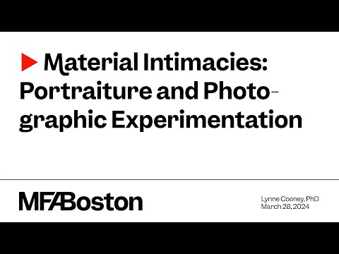 Material Intimacies: Portraiture and Photographic Experimentation