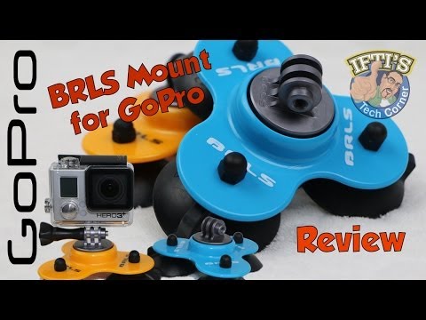 BRLS Mount for GoPro - Triple Suction Cup! - Review - UC52mDuC03GCmiUFSSDUcf_g