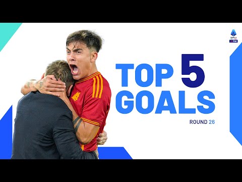 Dybala's stunning finish | Top 5 Goals by crypto.com | Round 26 | Serie A 2023/24