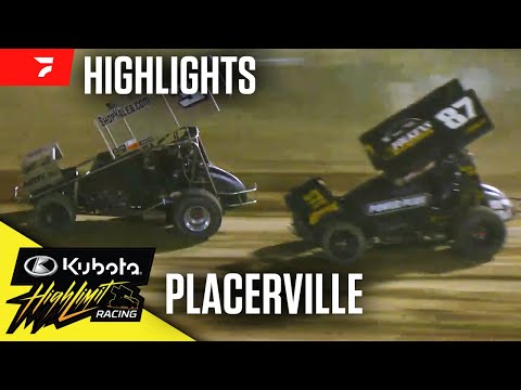 49er Gold Rush Classic | Kubota High Limit Racing at Placerville Speedway 8/16/26 | Highlights - dirt track racing video image