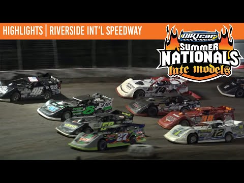 DIRTcar Summer Nationals Late Models | Riverside International Speedway | July 4, 2024 | HIGHLIGHTS - dirt track racing video image
