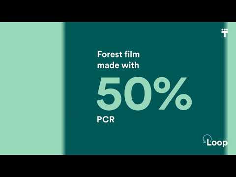 Plastic can make the forest even greener! A more sustainable forest film solution.