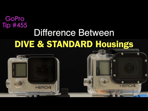 Difference Between DIVE & STANDARD Housings - GoPro Tip #455 - UCTs-d2DgyuJVRICivxe2Ktg