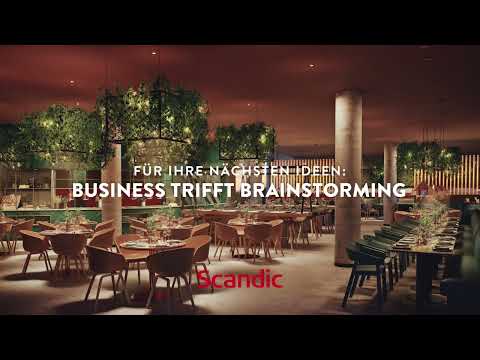 Scandic Frankfurt Hafenpark - Business trifft Brainstorming