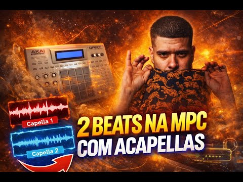 BEATMAKING 2 BEATS NA MPC - COm ACAPPELAS DE ACTION BRONSON FRED GIBbS