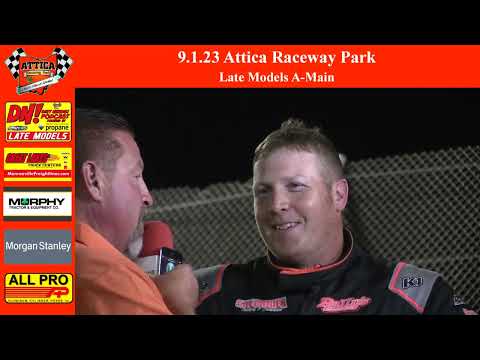 9.1.23 Attica Raceway Park Late Models A-Main - dirt track racing video image