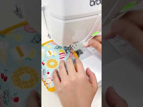 ハギレで作る「折りたたみうちわ」#shorts