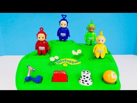 Taking Apart TELETUBBIES POP-UP HILL Toy and Looking Inside!