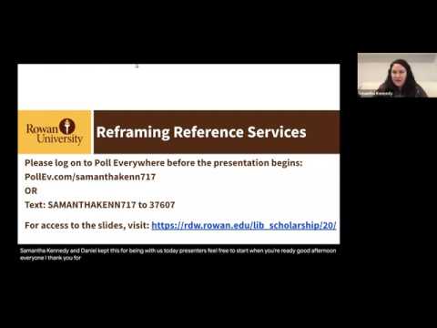Reframing Reference Services