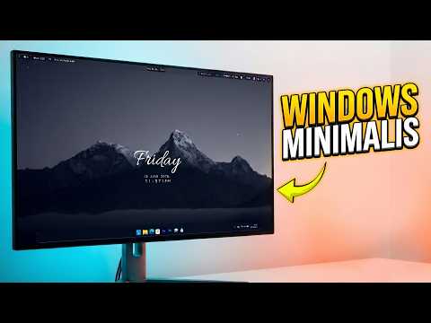 AMAZING! Aku Ubah Windows Jadi MINMALIS DAN ESTETIK 2026