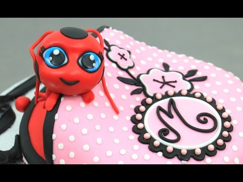 LADYBUG Tikki Purse Cake   How to make by CakesStepbyStep - UCjA7GKp_yxbtw896DCpLHmQ